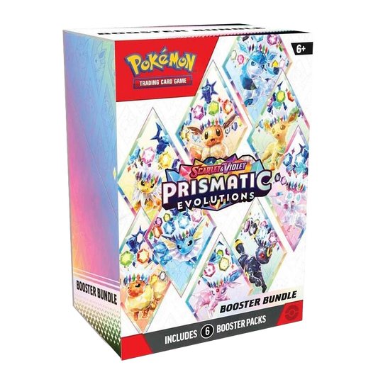 Pokemon Prismatic Evolutions Booster Bundle