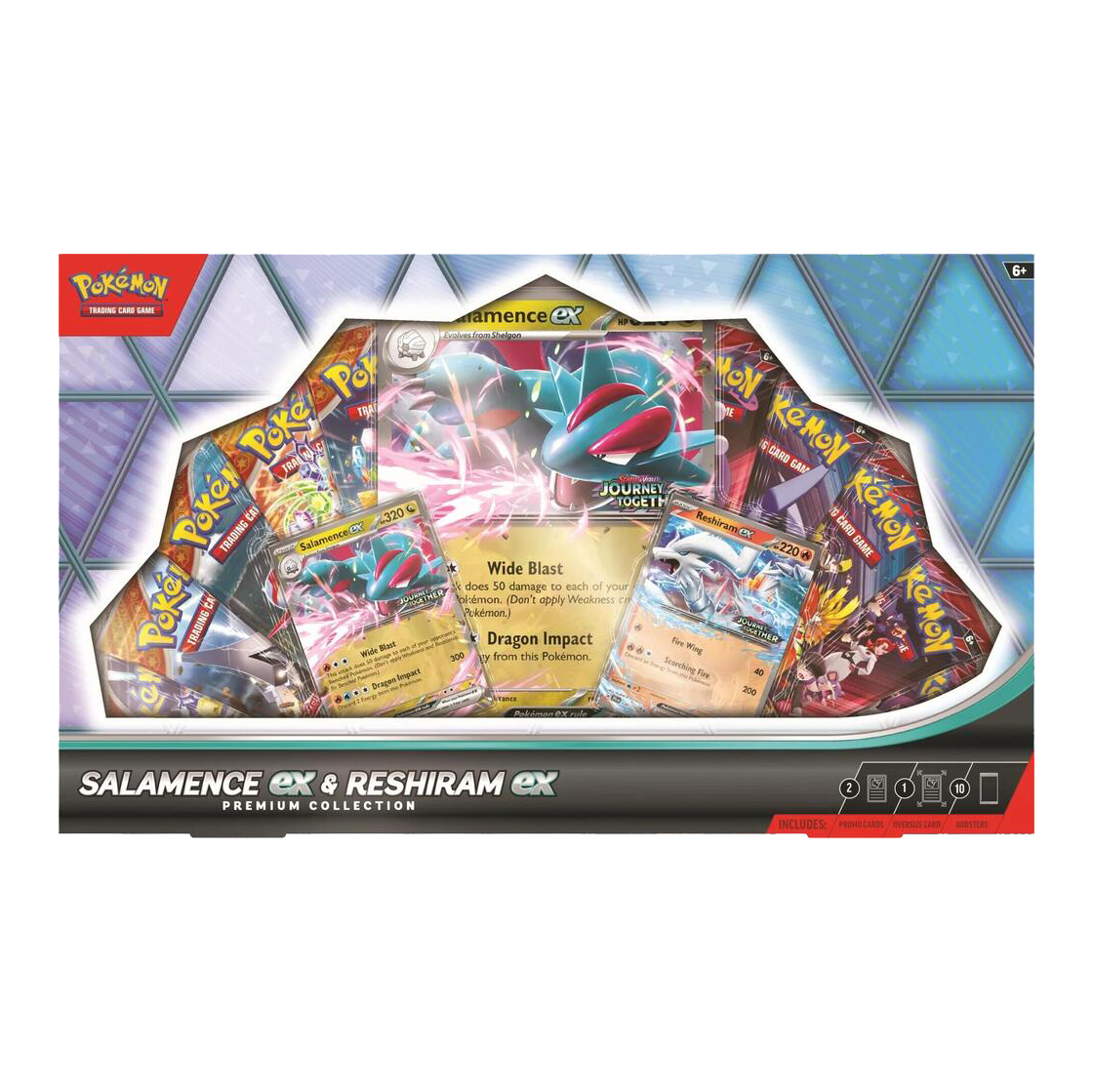 Pokemon Salamence ex & Reshiram ex Premium Collection