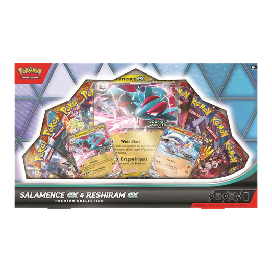 Pokemon Salamence ex & Reshiram ex Premium Collection
