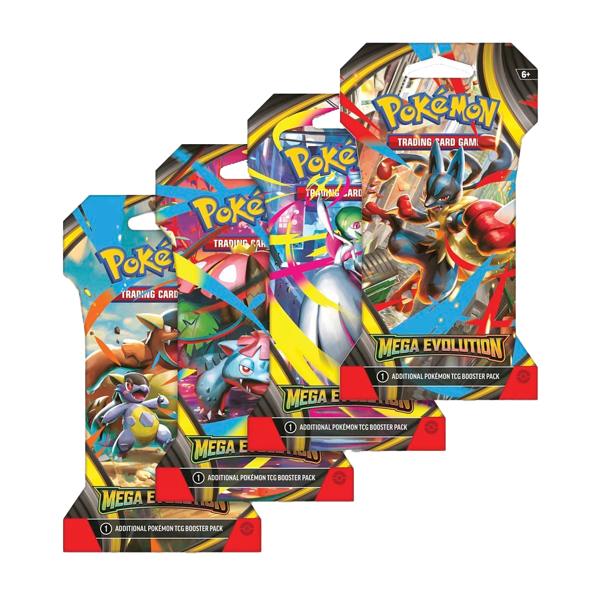 Pokemon Mega Evolution Sleeved Booster Pack
