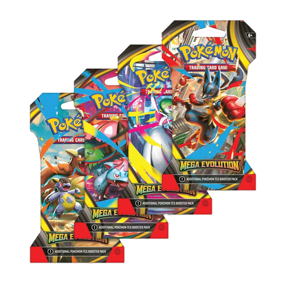 Pokemon Mega Evolution Sleeved Booster Pack